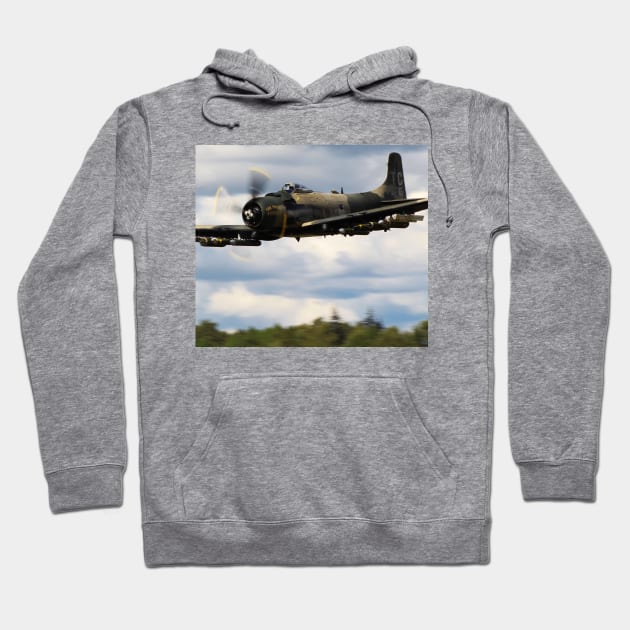 A-1 Skyraider "The Proud American" fast-pass Hoodie by acefox1